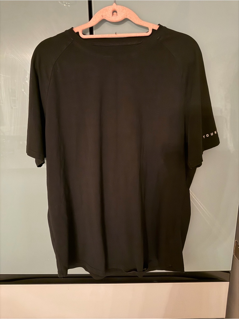 YoungLA Black Short Sleeve Crewneck Tee